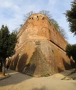Le bastion de La Madonna.