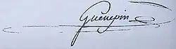 signature d'Auguste Guenepin
