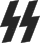 The double-sig rune insignia of the SS