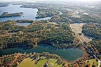 La ferme de Siggesta près de l'église de Värmdö.
