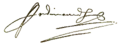 Signature de Ferdinand III