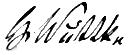 signature de Heinrich Wuttke