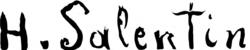 signature de Hubert Salentin