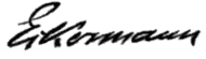 signature de Johann Peter Eckermann