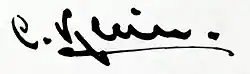 signature de Catharina Klein