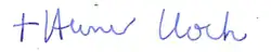 Signature de Heiner Koch