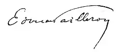 signature d'Édouard Pailleron