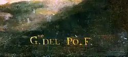 signature de Giacomo del Po