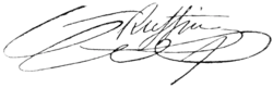 Signature de François Amable Ruffin