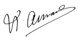 signature d'Alfred Auvard