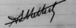 signature d'Amédée-Louis Hettich