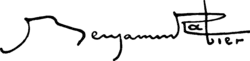 signature de Benjamin Rabier