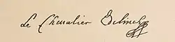 signature de Gérard Edelinck