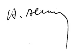 signature de Henri Marie Joseph Allard