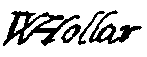 signature de Wenceslas Hollar