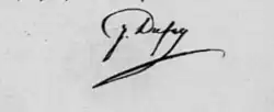 signature de Julien Dufau
