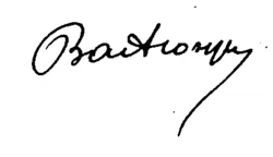 signature de Joseph Bail