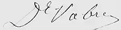 signature de Léopold Vabre