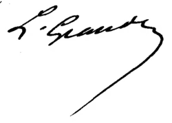 signature de Louis Grandeau