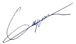 signature de Patrick Delperdange