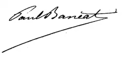 signature de Paul Banéat