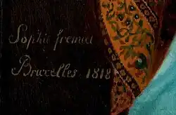 signature de Sophie Rude