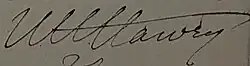 signature de William Henry Harvey