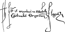 Signature de Tamás Bakócz