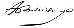 signature d'Achille Denis