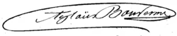 signature d'Aglaüs Bouvenne