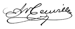 signature d'Ernest Neuville