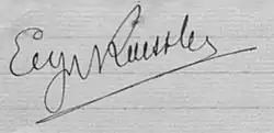 signature d'Eugène Koessler