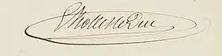 signature d'Eugène Viollet-le-Duc