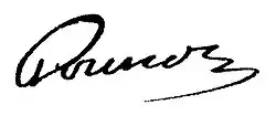 signature d'Étienne Gounot