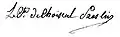 Signature de Antoine-César de Choiseul-Praslin
