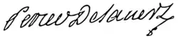 Signature de Antoine Alexis de Perier de Salvert