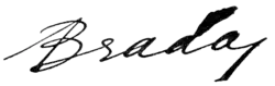 signature de Brada