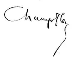 signature de Champfleury (écrivain)