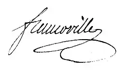 signature de Charles-Bruno Francoville