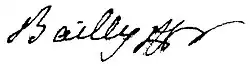 signature de Charles-Maximin Bailly