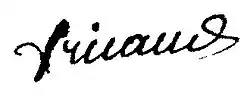 signature de Claude Fricaud