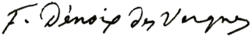 signature de Fanny Dénoix des Vergnes
