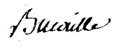 signature de François Bucaille