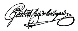 signature de François Goubert