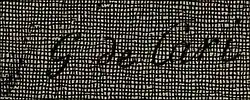 signature de Godissart de Cari