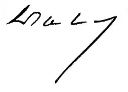 signature de Hippolyte Juillard