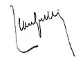 Signature de Jean Grillon
