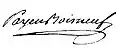 Signature de Jean Payen de Boisneuf