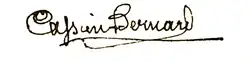 signature de Joseph Cassien-Bernard