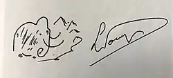signature de Louis-René Nougier